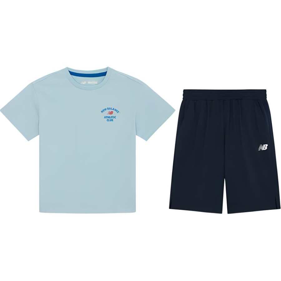 New Balance New Balance Casual Sportswear Light Blue Teenagers