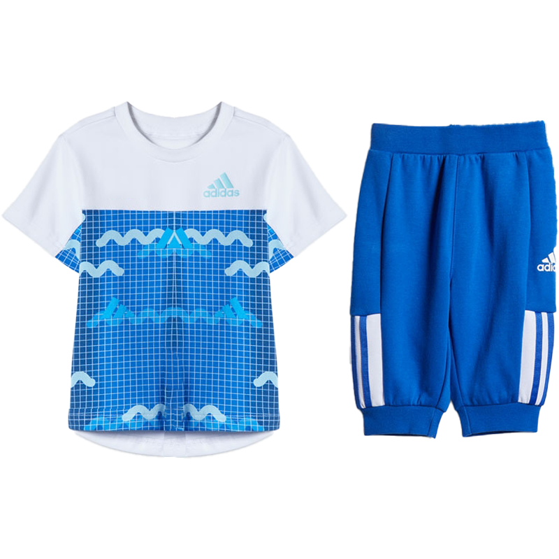 Adidas Adidas Casual Sportswear Dark Blue Infant And Toddler