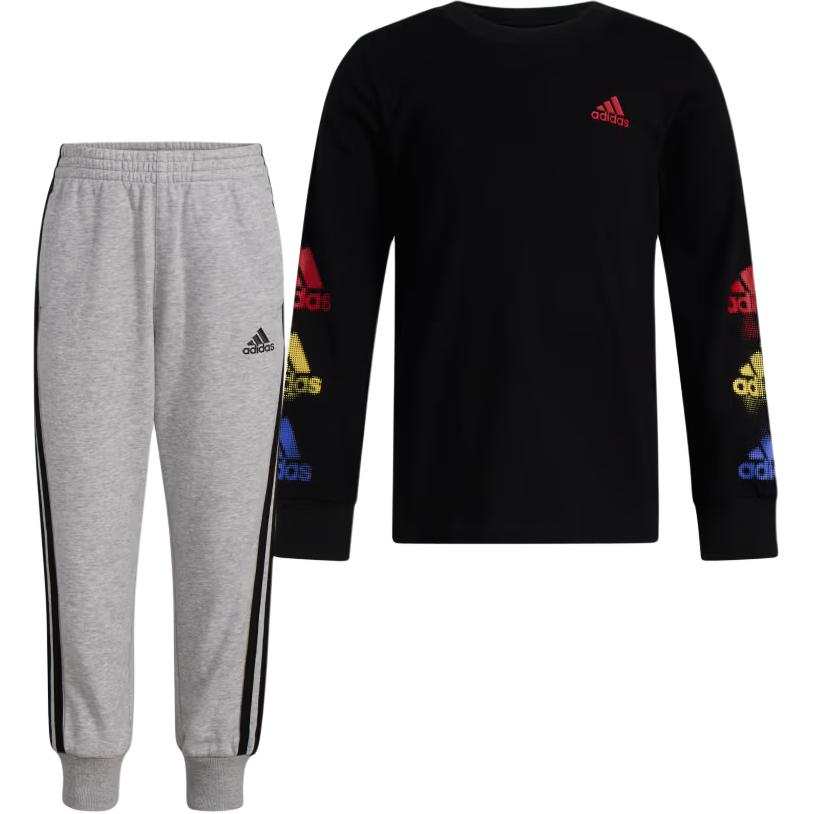 Adidas Adidas Kids Casual Sportswear Crew Neck Moderate