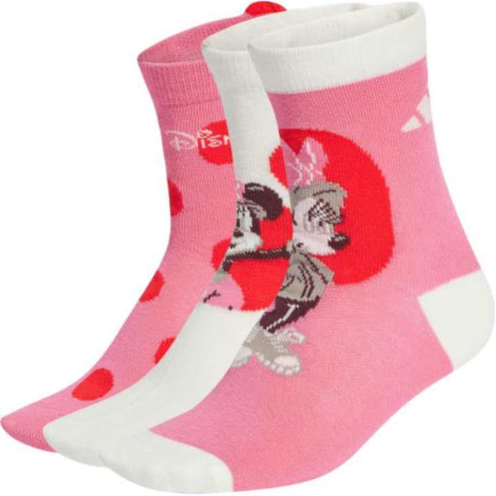 Adidas Adidas Minnie Mouse Socks 3 Pairs Socks 3 Pack Pink Kids'