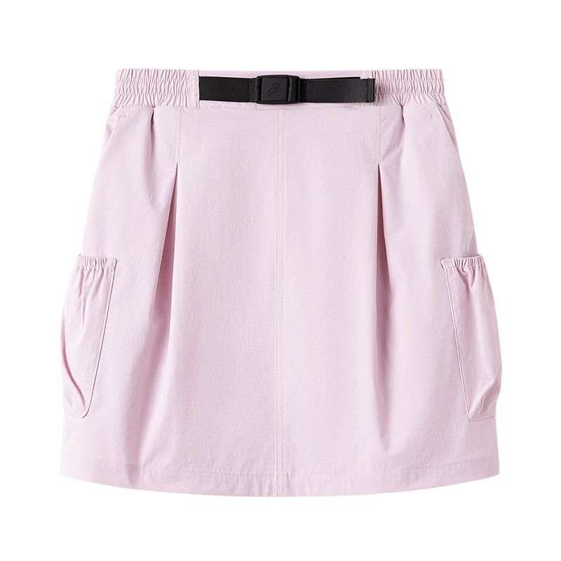 Asics Skirt Urban Trendy 7007 Gray Pink Children Aged 3 7 Years Old