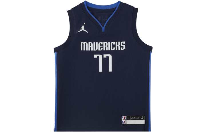 Jordan Jordan Tank Top Statement Edition Dallas Mavericks University Dark Blue Kids'