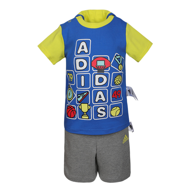 Adidas Adidas Casual Sportswear Blue Infant And Toddler