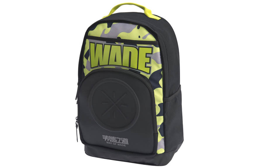 Li-Ning YOUNG Li Ning YOUNG Polyester Backpack Regular Unisex Black Juice Green
