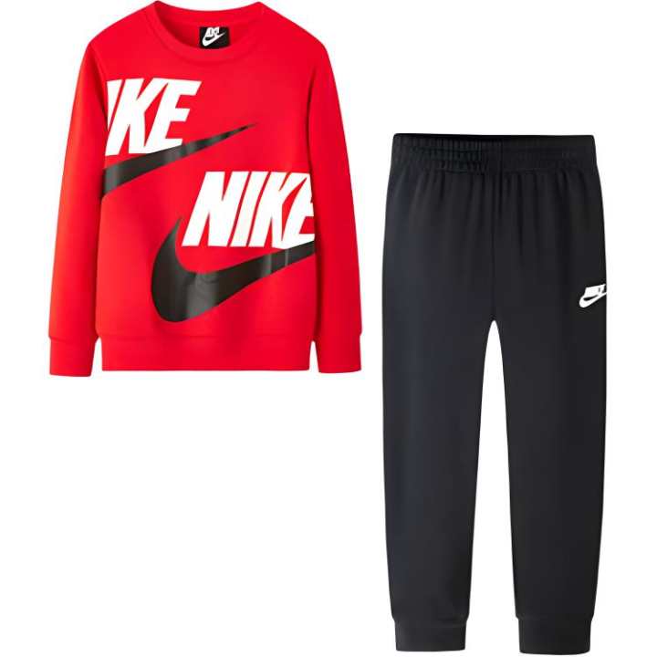 Nike Nike Casual Sportswear Jet Black Children Aged 3 7 Years Old