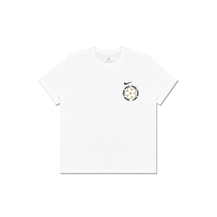 Nike Nike T Shirts Men's White Crew Neck Straight Fit