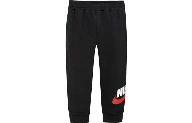 Nike Nike Moderate Kids' Sweatpants Autumn Spring Children Aged 3 7 Years Old Jet Black