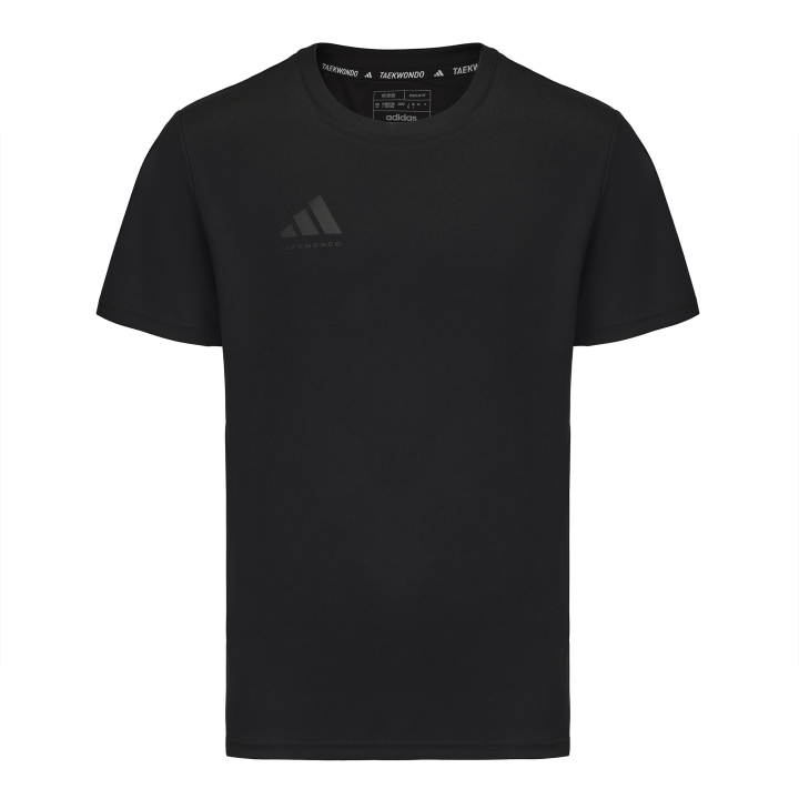 Adidas Adidas T Shirts Unisex Black Crew Neck Thin Straight Fit