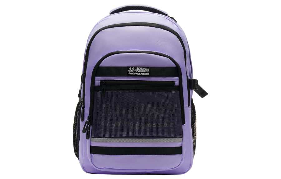 Li-Ning YOUNG Li Ning YOUNG Fabric Kids Bag Regular Kids' Light Blue Purple