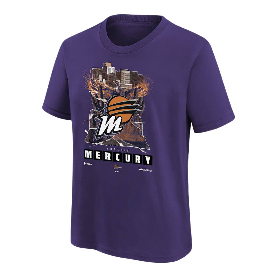 Nike Nike WNBA T Shirt Purple Teenagers