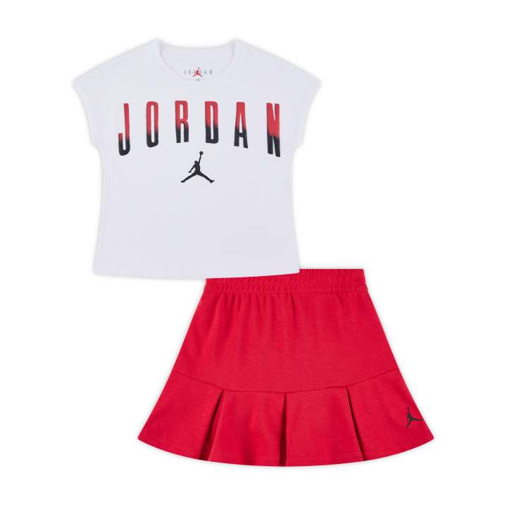 Jordan Children Aged 3 7 Years Old Jordan Skirt Set Gym Red