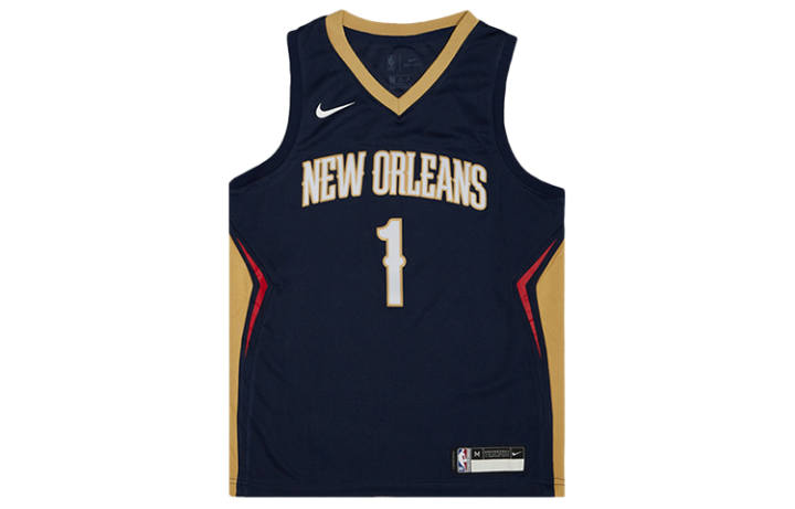 Nike Nike x NBA Tank Top Navy Blue Teenagers