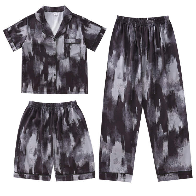 Lanza Loungewear Set Of 3 Gray Kids'