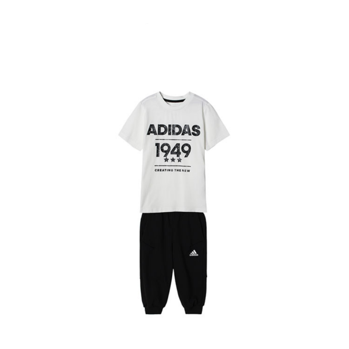 Adidas Adidas Casual Sportswear White/Black Children Aged 3 7 Years Old