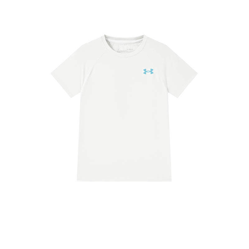 Under Armour Running Collection T Shirt White Teenagers