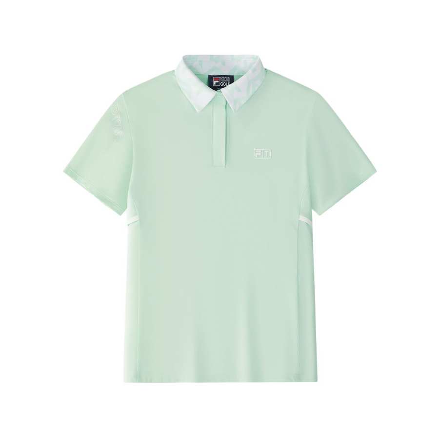 FILA KIDS x OUXUNSAI,LIANMINGKUAN Polo Shirt Green Teenagers