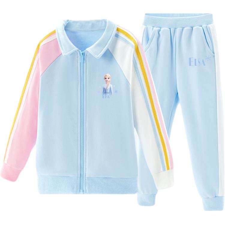 Disney Frozen Series Casual Sportswear Children Aged 3 7 Years Old