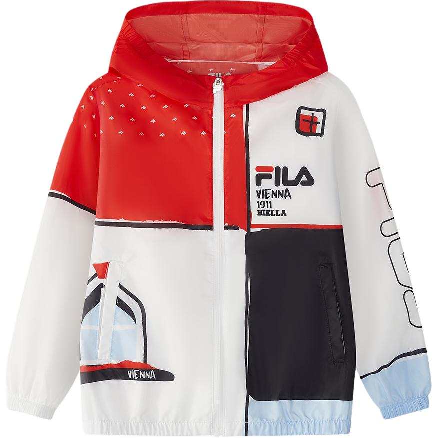 FILA KIDS Outdoor Wear All Over Print 2 Children Aged 3 7 Years Old