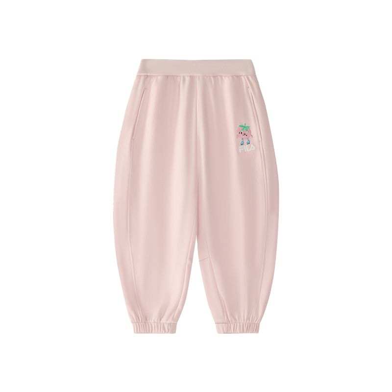 FILA KIDS Full Length Pants Light Orange Pink Children Aged 3 7 Years Old