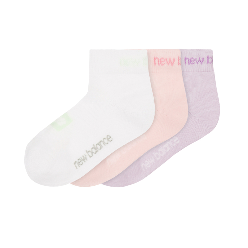 New Balance New Balance Socks 3 Pack 3 Pack Mixed Color Kids'