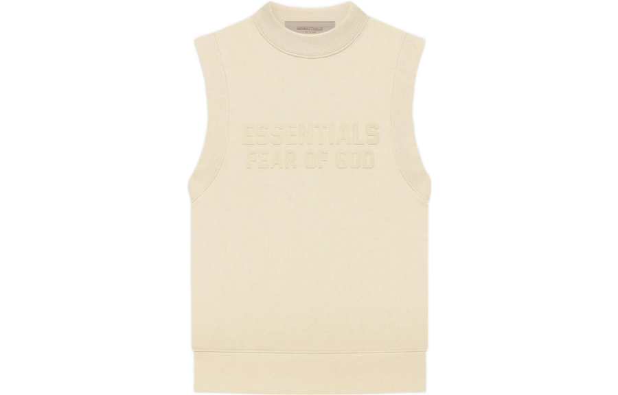 Fear Of God Essentials Tank Top Eggshell White Kids'