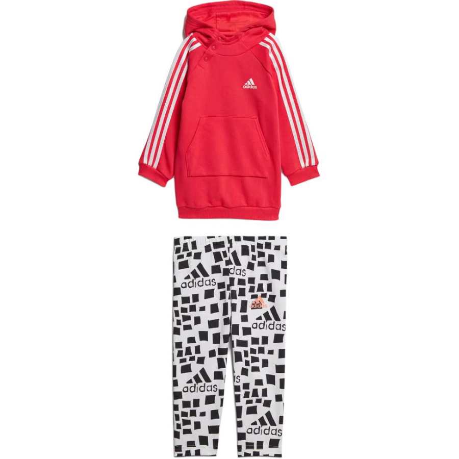 Adidas Adidas Casual Sportswear Red Infant And Toddler