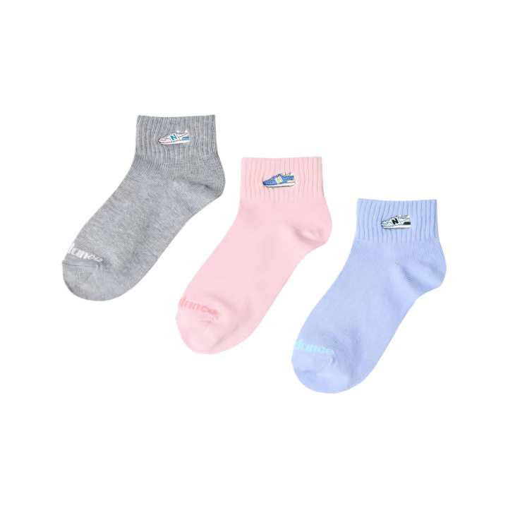 New Balance New Balance Socks 3 Pack Mixed Color Kids'