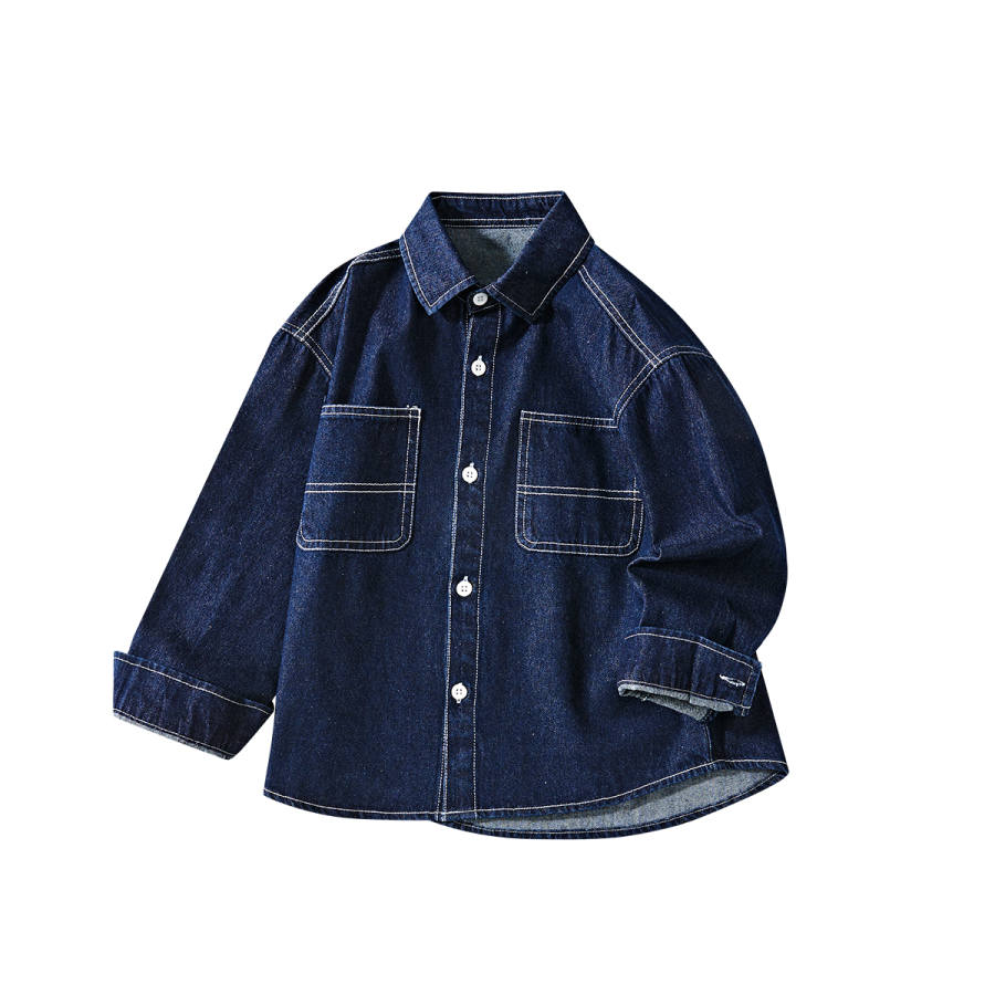 Disney Solid Color Shirt Spring Summer Autumn Children Aged 3 7 Years Old