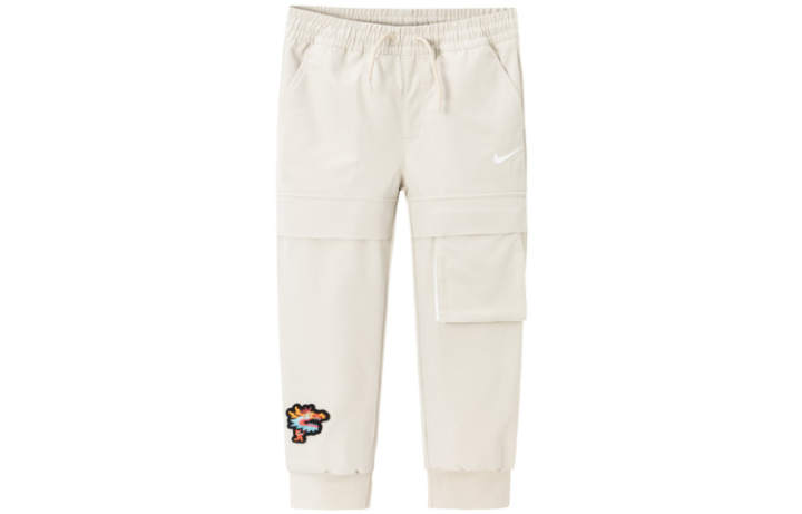 Nike Nike CNY Collection Cargo Pants Children Aged 3 7 Years Old White Sand