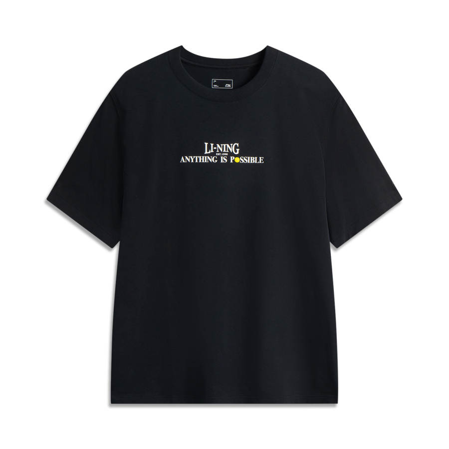 Li-Ning Li Ning Sports Life Collection T Shirt Men's Black