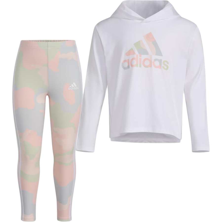 Adidas Adidas Kids Casual Sportswear Hooded Moderate