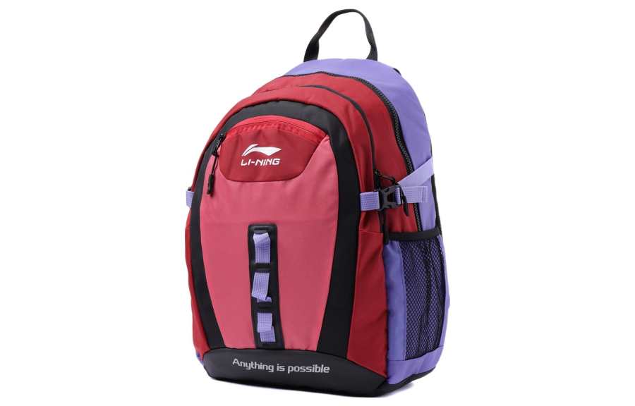 Li-Ning YOUNG Li Ning YOUNG Fabric Backpack Regular Kids' Red/Purple
