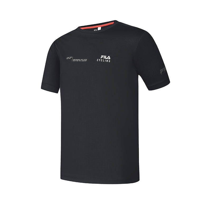 FILA CYCLING T Shirt Men's Pitch Black BK