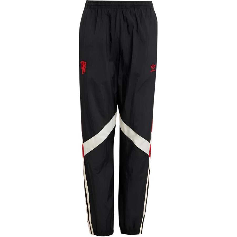 Adidas Originals Full Length Pants Black/Red/White Children Aged 3 7 Years Old