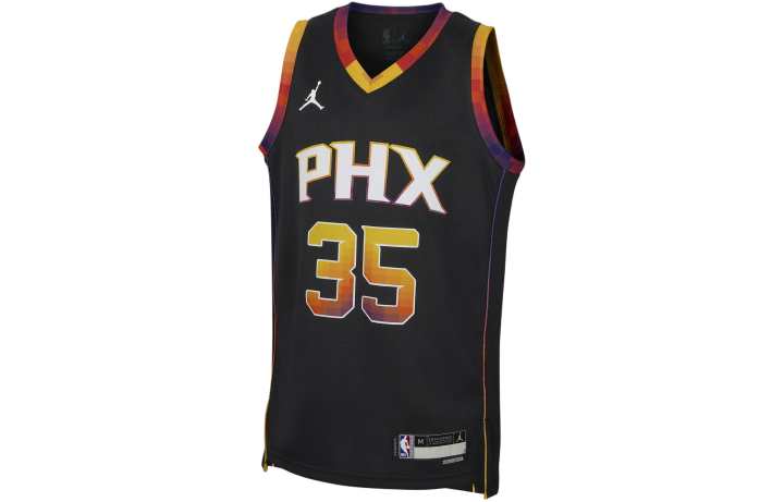 Jordan Jordan Kevin Durant Phoenix Suns Statement Edition Tank Top Black Kids'