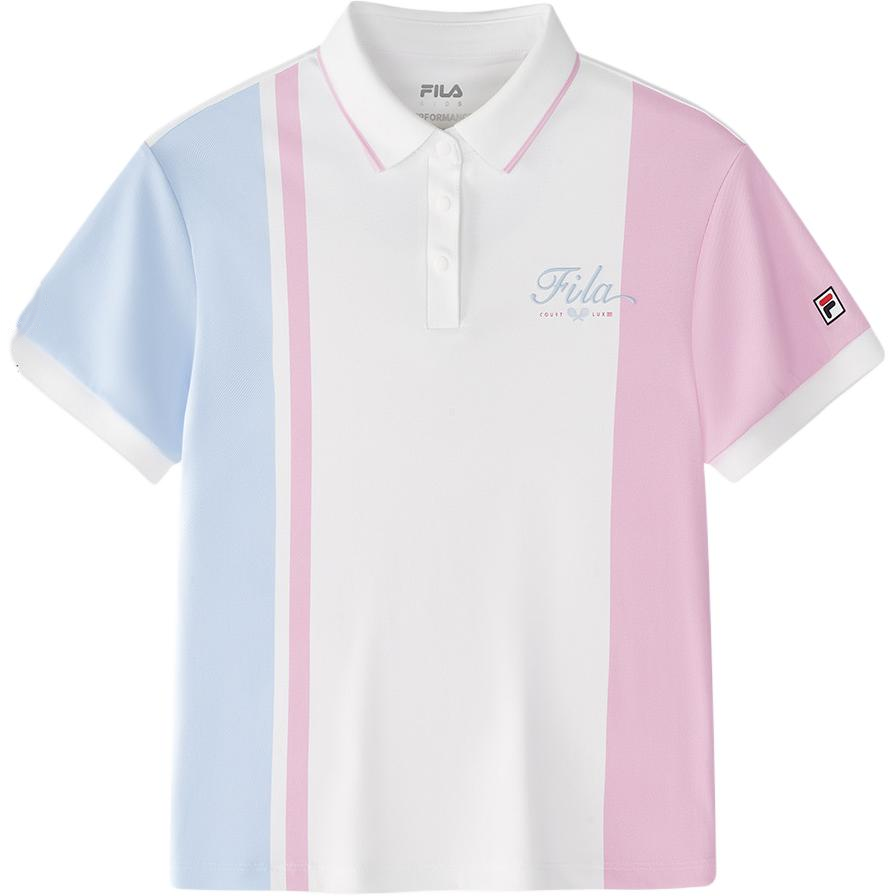 FILA KIDS Polo Shirt White Teenagers