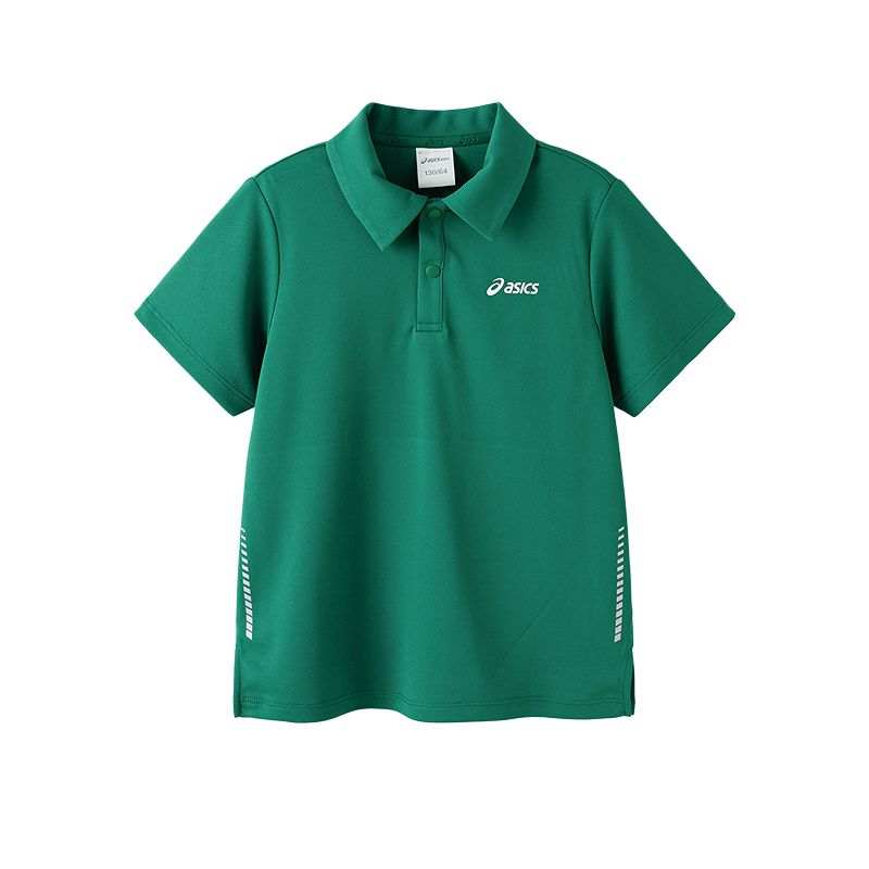 Asics Polo Shirt Sports Performance Green 4017