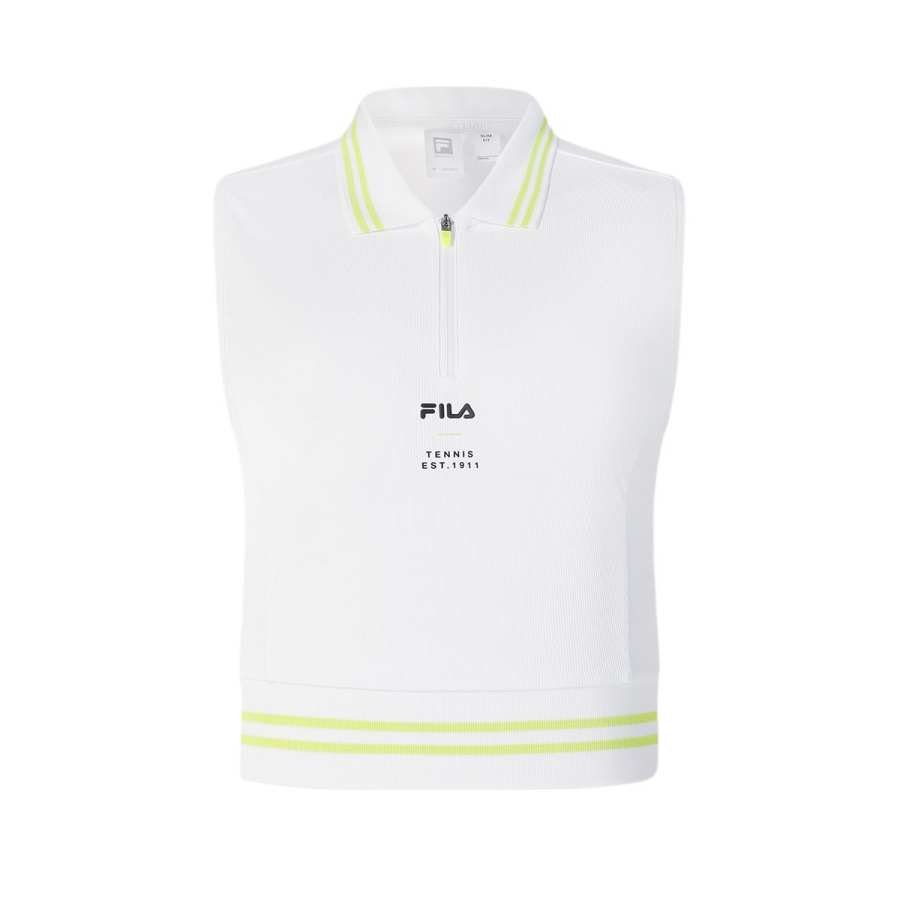 FILA Athletics Tennis Sport Vests Women's Jade White WT