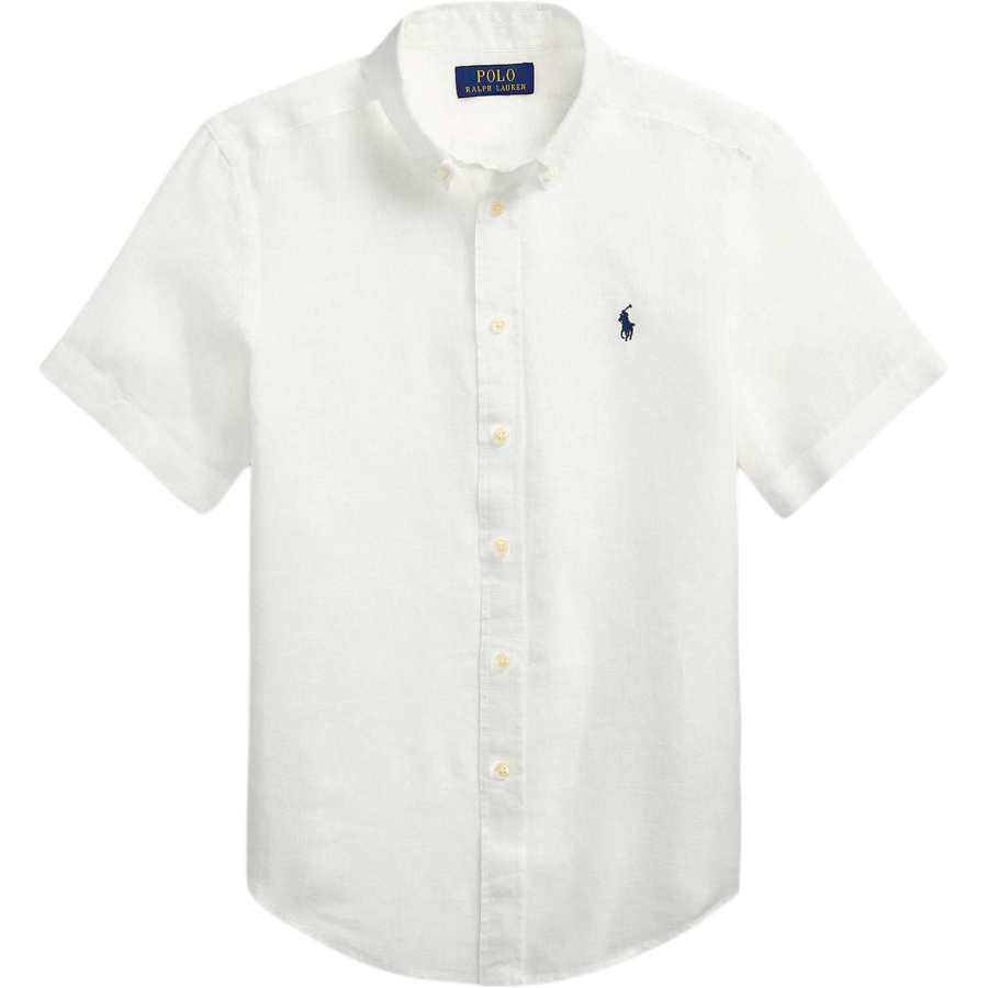 Polo Ralph Lauren Casual Shirt SS25 White Teenagers