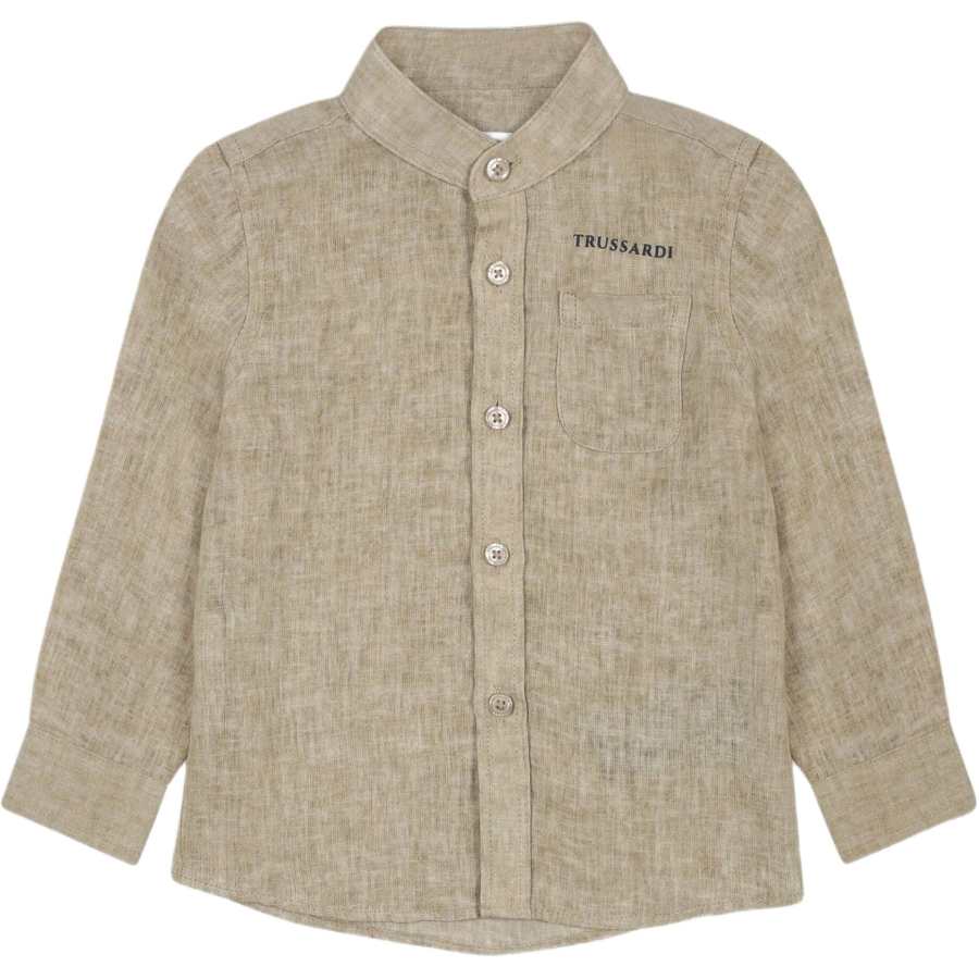 TRUSSARDI Casual Shirt SS25 Beige Infant And Toddler