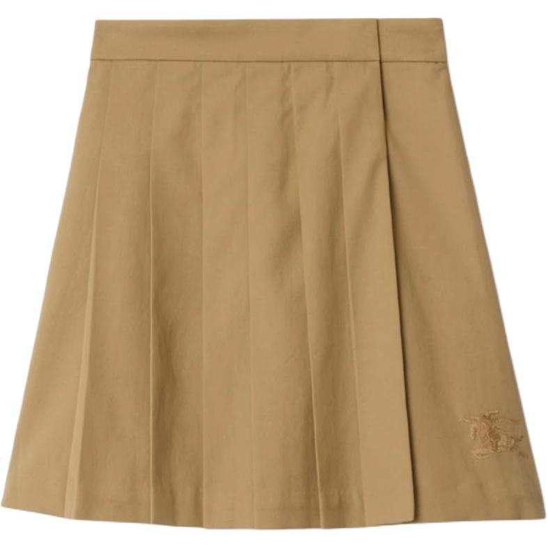 Burberry Solid Color Other/Other Moderate Skirt Kids' Sand
