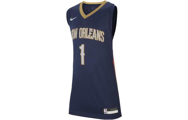 Nike Nike Pelicans Icon Edition Tank Top Marine Blue Kids'