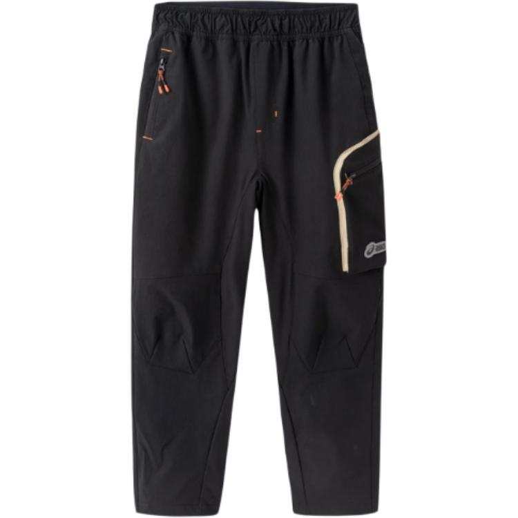 Asics Japanese Trendy Full Length Pants Black Teenagers