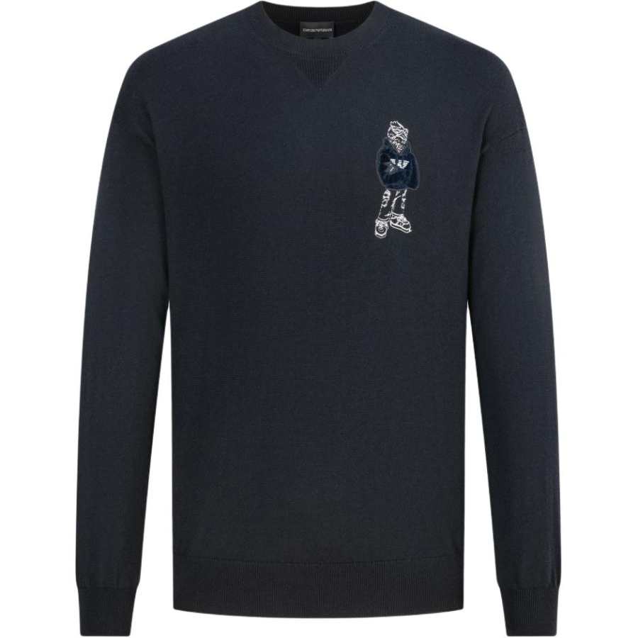 Emporio Armani Icon Crewneck Knitted Sweater