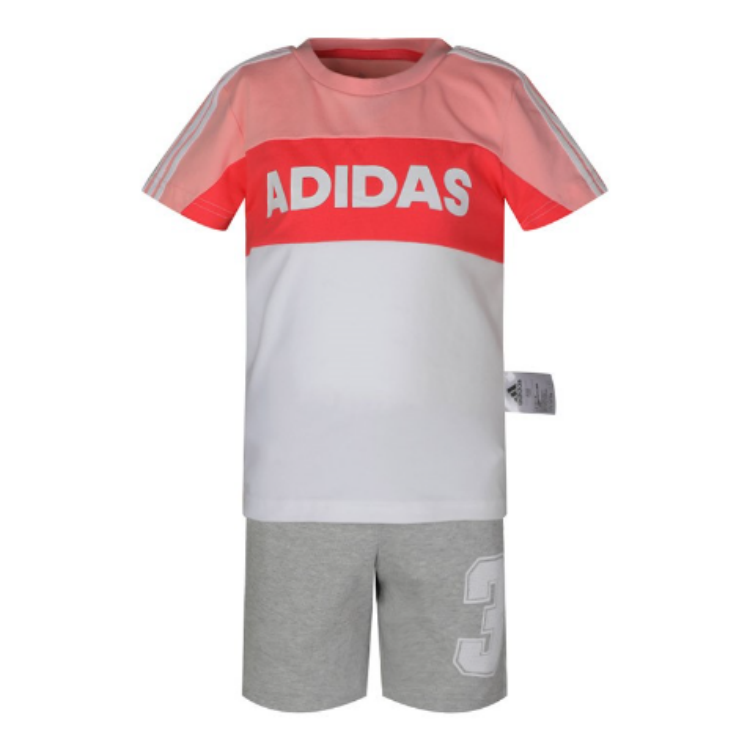 Adidas Adidas Casual Sportswear Pink Children Aged 3 7 Years Old