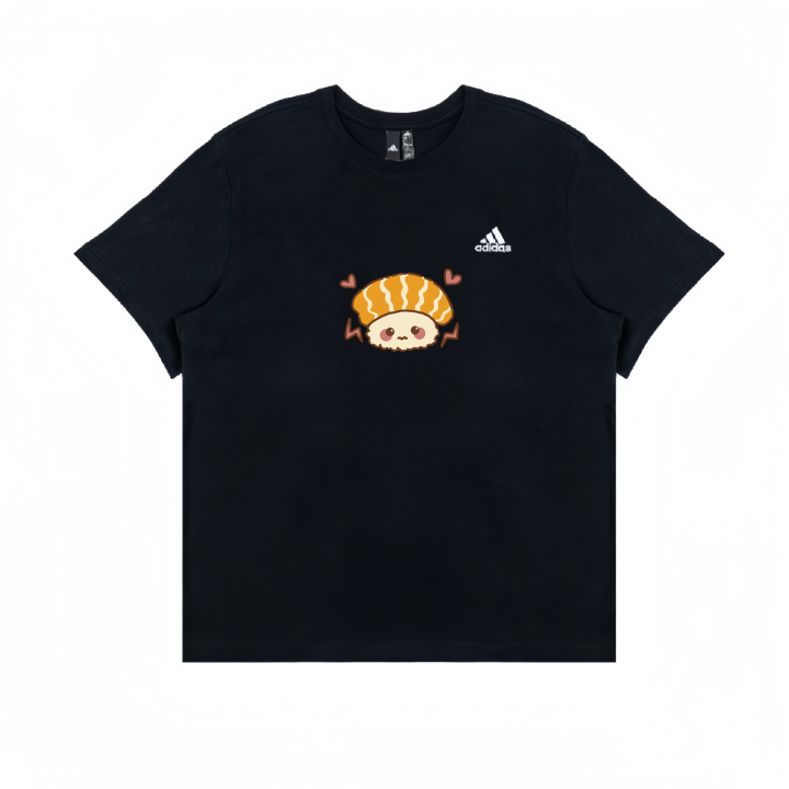 Adidas Adidas T Shirts Unisex Black Crew Neck Straight Fit