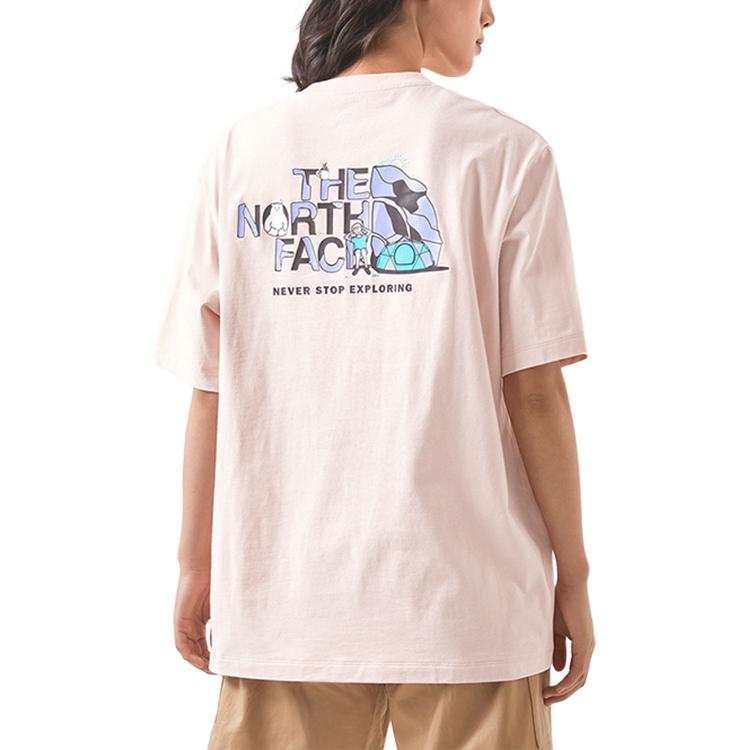THE NORTH FACE T Shirt Unisex Pink