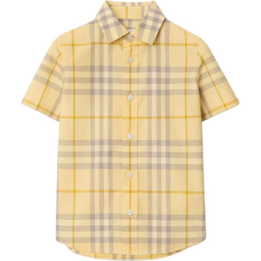 Burberry Shirts Summer Kids' Yellow