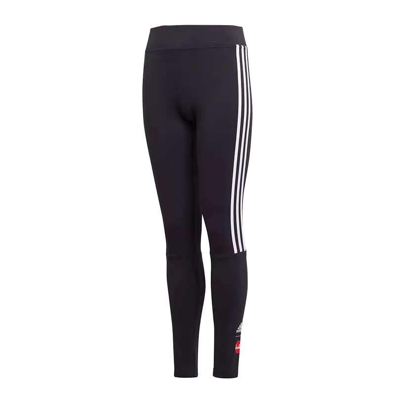Adidas Adidas Full Length Pants Black/Mist Coral/White Teenagers