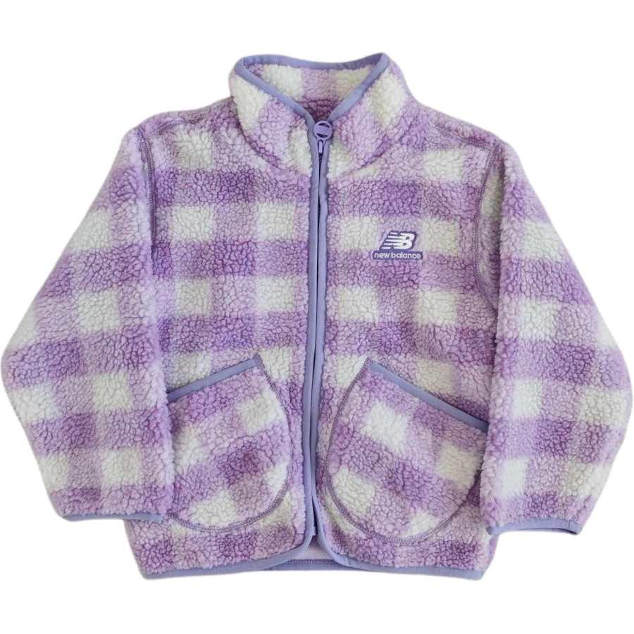 New Balance New Balance Velvet feel Coat Sports Life Collection Purple Children Aged 3 7 Years Old